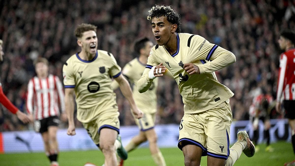 Barcelona slog Athletic Club Lamine Yamal matchhjälte i viktig ligaseger